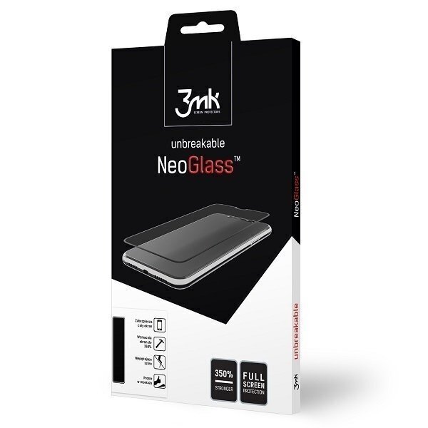 LCD kaitseklaas 3MK Neo Glass Apple iPhone 7/8/SE2 must цена и информация | Ekraani kaitsekiled | kaup24.ee