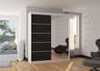 Kapp ADRK Furniture Caro, valge/must hind ja info | Kapid | kaup24.ee
