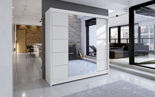 Шкаф ADRK Furniture Traves, белый цена и информация | Шкафы | kaup24.ee