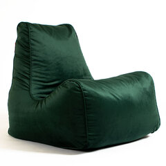 Кресло-мешок SOUL TREND из велюровой ткани - зеленый цена и информация | Кресла-мешки и пуфы | kaup24.ee
