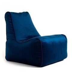 Кресло-мешок SOUL TREND из велюровой ткани - синий цена и информация | Кресла-мешки и пуфы | kaup24.ee
