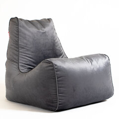 Кресло-мешок SOUL TREND из велюровой ткани - серый цена и информация | Кресла-мешки и пуфы | kaup24.ee