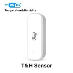 WiFi Tuya Smart temperatuuri- ja niiskusandur, WiFi ruumitermomeeter ja hügromeeter цена и информация | Измерители (температура, влажность, pH) | kaup24.ee