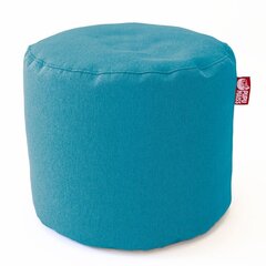 Пуф POP COZY из искусственной кожи - бирюзовый (35х45 см) цена и информация | Кресла-мешки и пуфы | kaup24.ee