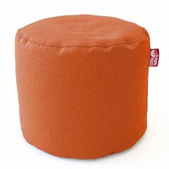 Пуф POP COZY из искусственной кожи - оранжевый (35х45 см) цена и информация | Кресла-мешки и пуфы | kaup24.ee