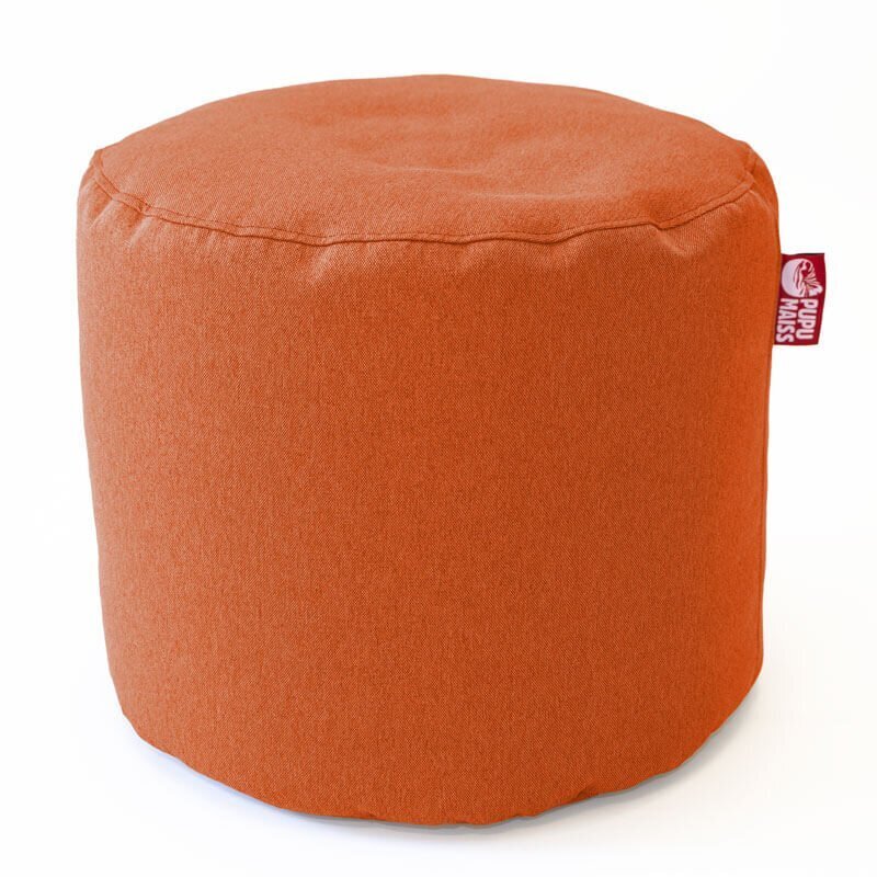 Tumba POP COZY mööbliriidest 35*45 cm - Oranž цена и информация | Kott-toolid, tumbad, järid | kaup24.ee