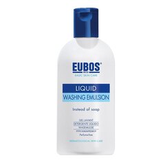 Õrn puhastusvahend Eubos Med Liquid 200 ml (sinine) hind ja info | Seebid | kaup24.ee