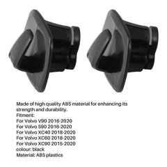 Asendus 2Tk Auto Must Abs Sisemine Katusekonksud Riidepuu Riidepuu Konksu Trimm Ühildub Mudeliga V90 S90 Xc40 Xc60 Xc90 2015-202 hind ja info | Auto salongitarvikud | kaup24.ee