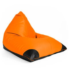Кресло-мешок SURF SMART из искусственной кожи - оранжевый цена и информация | Кресла-мешки и пуфы | kaup24.ee