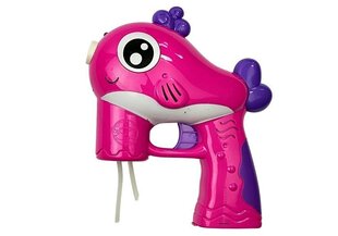 Пистолет с мыльными пузырями "Розовая рыбка" цена и информация | Игрушки для песка, воды, пляжа | kaup24.ee