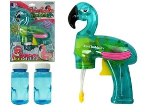 Пистолет с мыльными пузырями "Фламинго зеленый" цена и информация | Игрушки для песка, воды, пляжа | kaup24.ee