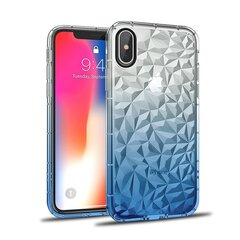 Swissten Crystal Clear Case 1 mm Силиконовый чехол для Samsung G960 Galaxy S9 Прозрачный - Синий цена и информация | Чехлы для телефонов | kaup24.ee