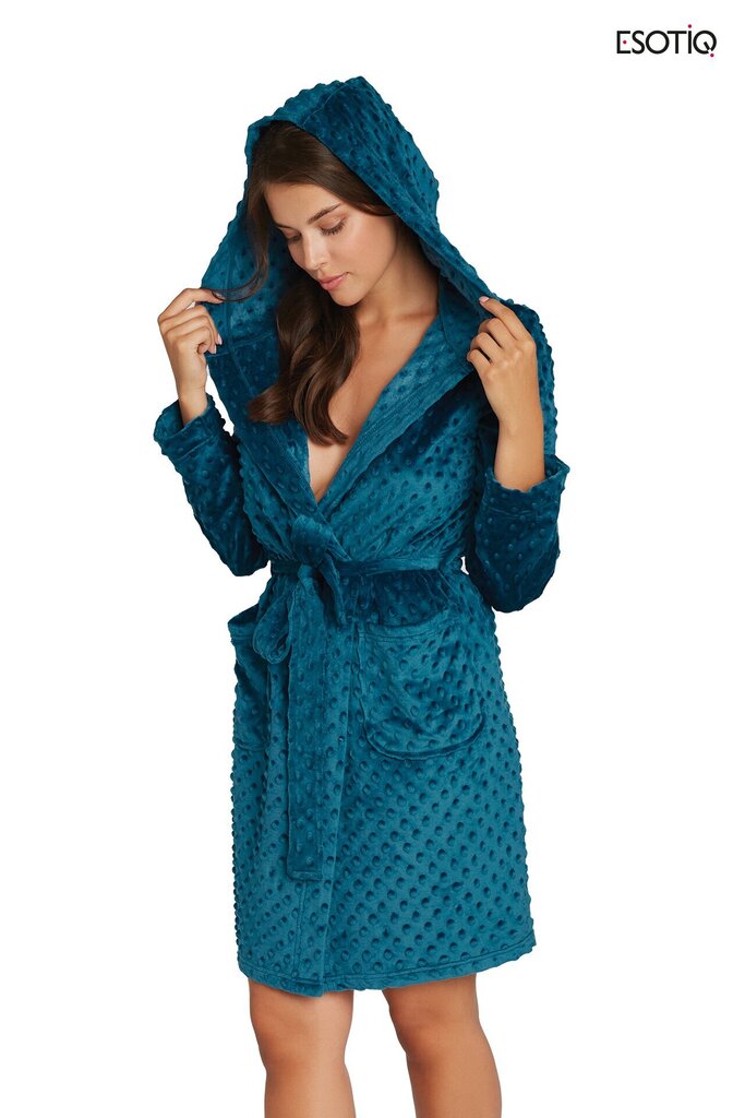 Naiste hommikumantel 38192 Decor, sinine hind ja info | Naiste hommikumantlid | kaup24.ee