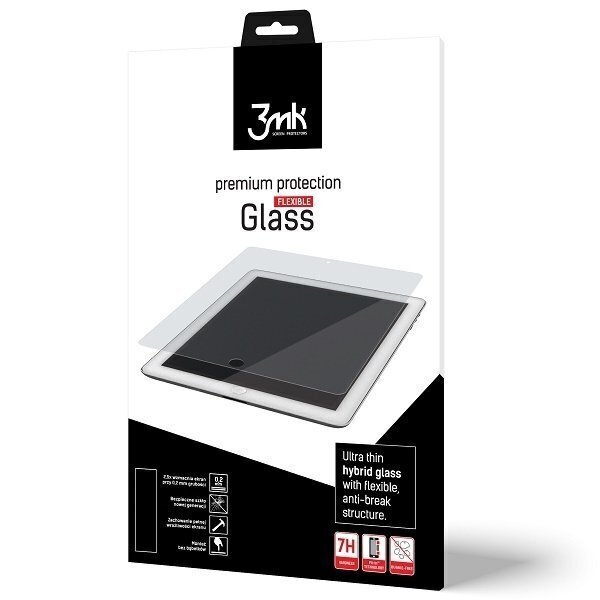 LCD kaitsekile 3MK Flexible Glass Samsung T510/T515 Tab A 10.1 2019 hind ja info | Tahvelarvuti lisatarvikud | kaup24.ee
