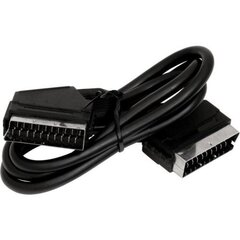 Кабель Blackmoon (11702) SCART-SCART 21P, 1.5M цена и информация | Кабели и провода | kaup24.ee