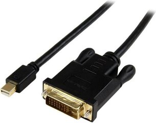 DisplayPort-DVI Adapter Startech MDP2DVIMM3BS  Must цена и информация | Кабели и провода | kaup24.ee