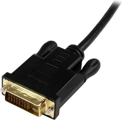 DisplayPort-DVI Adapter Startech MDP2DVIMM3BS  Must hind ja info | Kaablid ja juhtmed | kaup24.ee