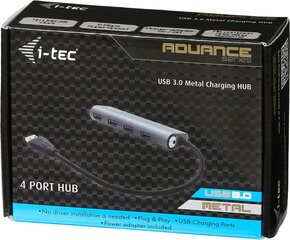 USB-jaotur i-Tec U3HUB448 цена и информация | Адаптеры и USB-hub | kaup24.ee