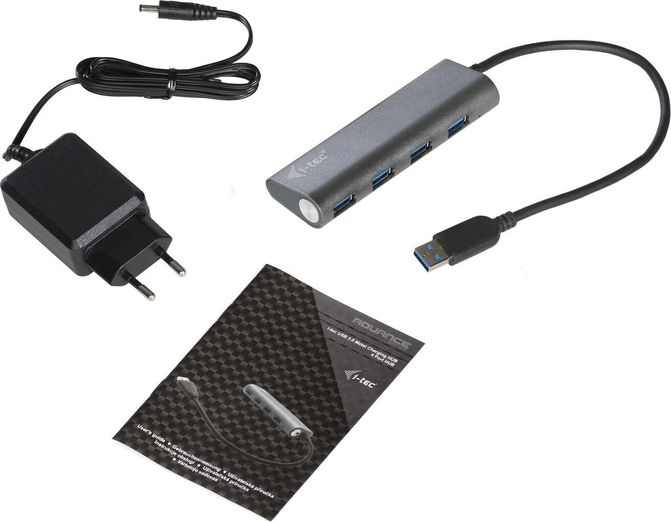 USB-jaotur i-Tec U3HUB448 hind ja info | USB jagajad, adapterid | kaup24.ee