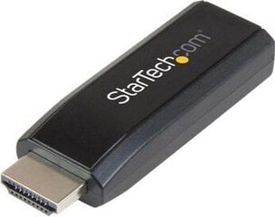 StarTech HD2VGAMICRA цена и информация | Адаптеры и USB-hub | kaup24.ee