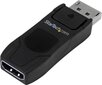 DisplayPort-HDMI Adapter Startech DP2HD4KADAP 4K Ultra HD Must hind ja info | USB jagajad, adapterid | kaup24.ee