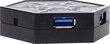 USB-jaotur Silverstone Must цена и информация | USB jagajad, adapterid | kaup24.ee