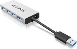 Icy Box IB-AC6104 цена и информация | USB jagajad, adapterid | kaup24.ee