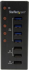 StarTech ST4300U3C3 цена и информация | Адаптеры и USB-hub | kaup24.ee