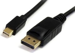 StarTech, DisplayPort Mini - DisplayPort, 3 m hind ja info | Kaablid ja juhtmed | kaup24.ee