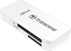 MEMORY READER FLASH USB3.1/WHITE TS-RDF5W TRANSCEND hind ja info | USB jagajad, adapterid | kaup24.ee