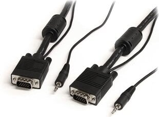 VGA-kaabel Startech MXTHQMM2MA   (2 m) Must цена и информация | Кабели и провода | kaup24.ee