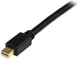 Mini DisplayPort-DVI Adapter Startech MDP2DVIMM6B Must 1.8 m hind ja info | Kaablid ja juhtmed | kaup24.ee