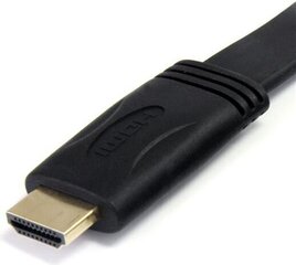 HDMI Kaabel Startech HDMM5MFL   Must 5 m hind ja info | Kaablid ja juhtmed | kaup24.ee