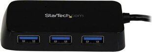 StarTech ST4300MINU3B цена и информация | Адаптеры и USB-hub | kaup24.ee