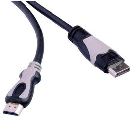 PremiumCord HDMI/DP, 1 м цена и информация | Кабели и провода | kaup24.ee