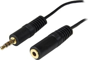 Audio Pikendusjuhe (3.5 mm) Startech MU12MF   3,7 m Must цена и информация | Кабели и провода | kaup24.ee