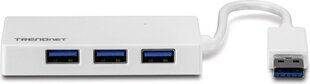 TRENDnet TU3-H4E цена и информация | Адаптеры и USB-hub | kaup24.ee