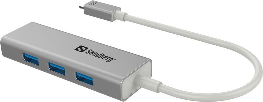 Sandberg 136-03 цена и информация | USB jagajad, adapterid | kaup24.ee