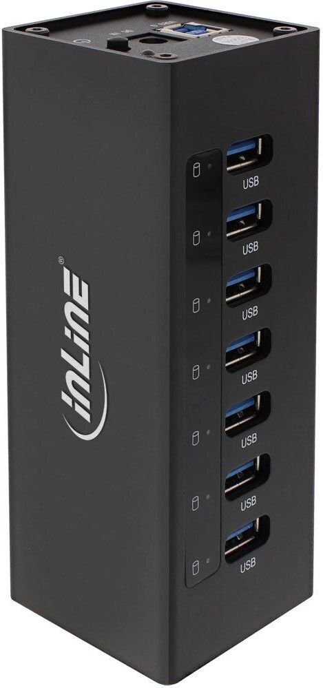 InLine 35395B цена и информация | USB jagajad, adapterid | kaup24.ee