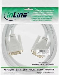 Intos videokaabel InLine 2.0 m DVI-D Dual Link hind ja info | Kaablid ja juhtmed | kaup24.ee