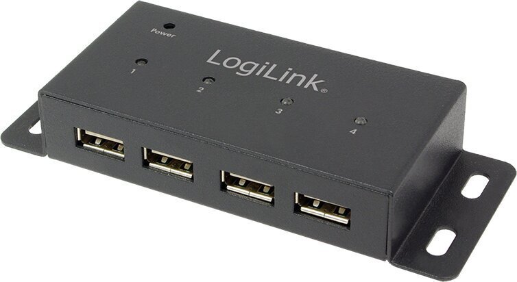 LogiLink UA0141A цена и информация | USB jagajad, adapterid | kaup24.ee