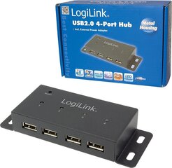 LogiLink UA0141A цена и информация | Адаптеры и USB-hub | kaup24.ee