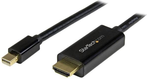 Mini DisplayPort-HDMI Adapter Startech MDP2HDMM5MB  5 m Must цена и информация | Kaablid ja juhtmed | kaup24.ee