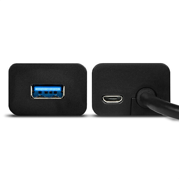 AXAGON HUE-S2BL 4x USB3.0 Charging Hub 1.2m Cable, MicroUSB Charging hind ja info | USB jagajad, adapterid | kaup24.ee