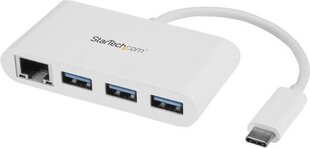 StarTech HB30C3A1GEA цена и информация | Адаптеры и USB-hub | kaup24.ee