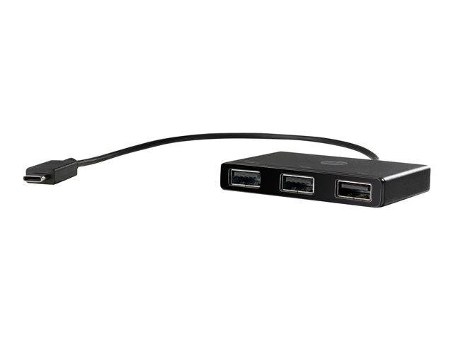 HP USB-C to USB-A Hub (SE) hind ja info | USB jagajad, adapterid | kaup24.ee