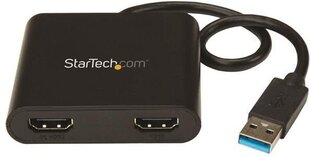 StarTech USB32HD2 hind ja info | USB jagajad, adapterid | kaup24.ee