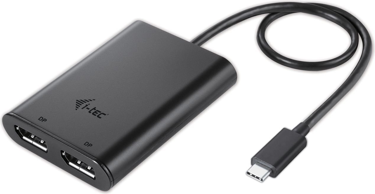 USB-C-adapter i-Tec C31DUAL4KDP  Thunderbolt 3 цена и информация | USB jagajad, adapterid | kaup24.ee