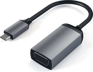 Адаптер USB-C -- VGA Satechi цена и информация | Адаптер Aten Video Splitter 2 port 450MHz | kaup24.ee