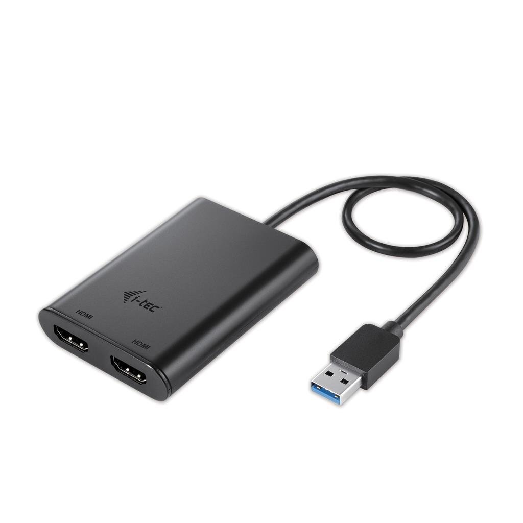 USB 3.0-HDMI Adapte I-TEC U3DUAL4KHDMI цена и информация | USB jagajad, adapterid | kaup24.ee